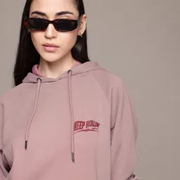 The Roadster Lifestyle Co. Women Hooded Sweatshirt-image-101