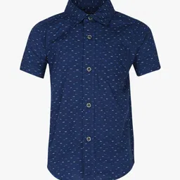 the childrens place Navy Blue Regular Fit Casual Shirt-picture-31
