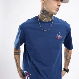 glitchez Street Savvy Printed Relaxed Fit T-shirt-image-18