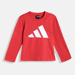 ADIDAS Kids Brand Logo Detailed T-shirt-image-76