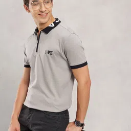 Nautica Polo Collar Pure Cotton T-shirt-picture-36