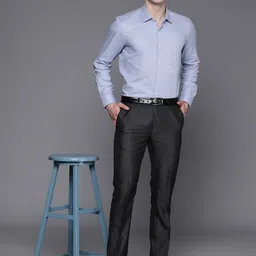 Raymond Men Slim Fit Formal Trousers-image-25