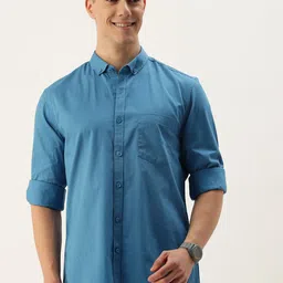Mast & Harbour Men Standard Opaque Cotton Casual Shirt image 1