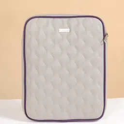 Nestasia Unisex Grey Textured Tablet Sleeve image 1