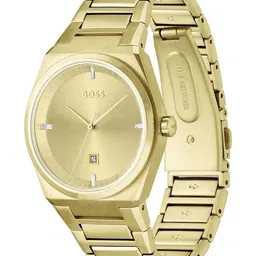BOSS Women Brass Dial & Stainless Steel Bracelet Style Straps Analogue Watch 1502672 image 2