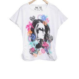 Sera Girls White Printed Top-picture-32