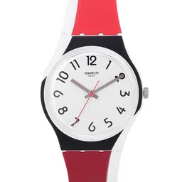 Swatch BauSwatch Unisex White Water Resistant Analogue Watch GW208-picture-23