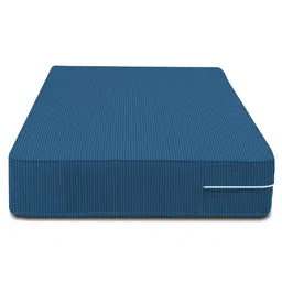 bsb home Blue Cotton Breathable Mattress Protector-image-44