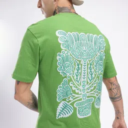 glitchez Cool Touch Graphic Printed Relaxed Fit T-shirt-picture-28