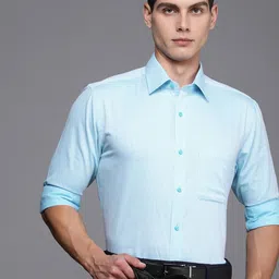 Raymond Pure Cotton Slim Fit Formal Shirt-picture-41