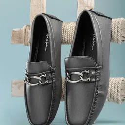 Mast & Harbour Men Loafers With Chain Detail-picture-34