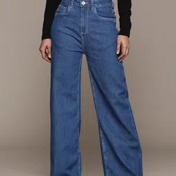 The Roadster Lifestyle Co. Women Wide Leg High-Rise Jeans-picture-29