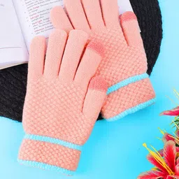 ELLIS Unisex Patterned Acrylic Touchscreen Gloves-picture-42