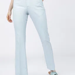 Tokyo Talkies Women Straight Fit Trousers TTP0001449-BLUE-image-35