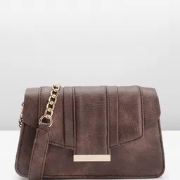 Carlton London Solid Crossbody Sling Bag-image-32