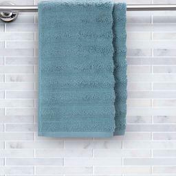 MASPAR Set of 2 Blue Solid Casper 550GSM Cotton Hand Towels-picture-21