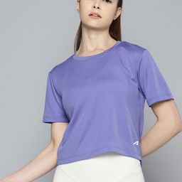 Alcis Women Anti Static Slim Fit Crop Sports T-shirt-picture-16