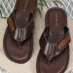 99CRAFTS Men Open Toe T-Strap Flats-picture-22