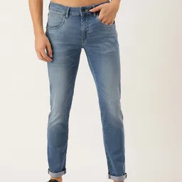 Flying Machine Men Blue Jackson Skinny Fit Low-Rise Light Fade Stretchable Jeans-picture-25