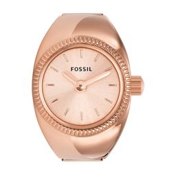 Fossil Women Rose Gold-Plated Analogue Watch Ring ES5247-picture-17