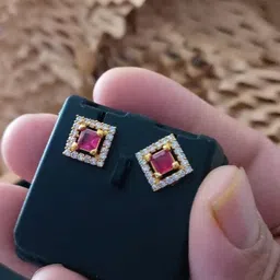 niva fashion Gold Earrings Set-image-2