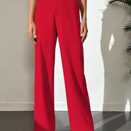 TOOCHKI Women Relaxed Straight Leg Mid-Rise Trousers-image-47