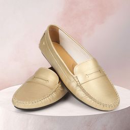 yoho Women Textured Flexible Anti-Skid Penny Loafers-picture-40