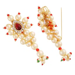 VAMA Maharashtrian Peshwai Nath Nauwari Saree Safety Pin-picture-22