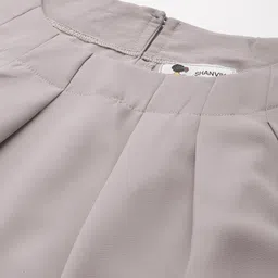 SHANVIKA Solid Pleated Regular Top image 5