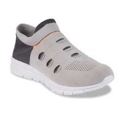 FAUSTO Women Grey Mesh Walking Shoes image 2