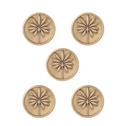 COSA NOSTRAA Men Set Of 5 Floral Buttons image 2