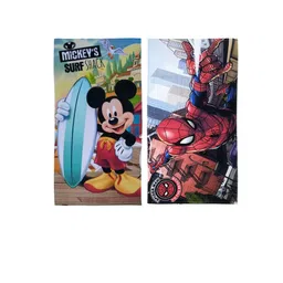 Disney Kids Set Of 2 Printed 350GSM Cotton Bath Towels image 2