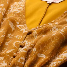 routes by all about you all about you Floral Print Fit & Flare Maxi Dress image 4