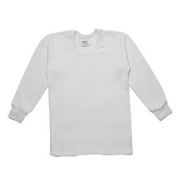 mack jonney VIMAL JONNEY Kids Pack of 2 Solid Thermal Tops image 4