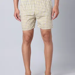 URBAN SCOTTISH Pack Of 3 Checked Pure Cotton Boxers image 5