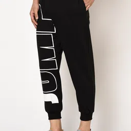 Rigo Men Black & White Printed Regular Fit Joggers image 5