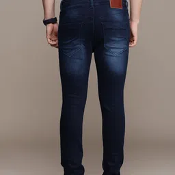 French Connection Men Slim Fit Mid-Rise Light Fade Stretchable Jeans image 2