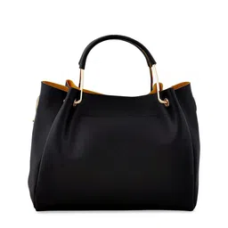 Bagsy Malone Black Solid Handheld Bag image 2