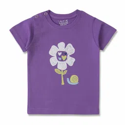 Luke & Lilly Girls 5 Printed Applique T-shirt image 2
