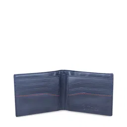 TnW Men Blue & Black Colourblocked Two Fold Wallet image 2