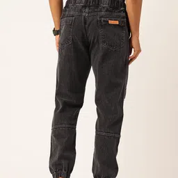 PARIS HAMILTON Men Jogger Mildly Distressed Heavy Fade Acid Wash Stretchable Jeans image 3