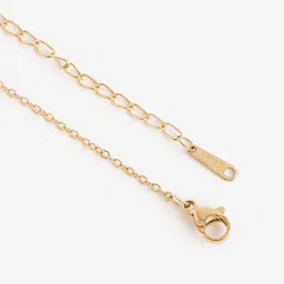 DressBerry Gold-Plated Cubic Zirconia Stainless Steel Necklace image 3