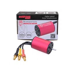 Surpass Hobby waterproof 2040 brushless motor Red & Black (3900 KV) image 3