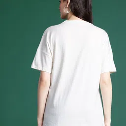 DressBerry Typography Printed Pure Cotton T-shirt image 4
