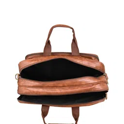 LOREM Unisex Textured Laptop Bag Up to 16 inch image 3