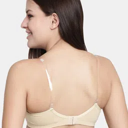 Floret Pack of 2 Solid Non-Wired Lightly Padded T-shirt Bras F20560 image 5