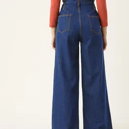 Harvard Wide Leg High-Rise Pure Cotton Jeans image 4