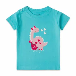 Luke & Lilly Girls 5 Printed Applique T-shirt image 4