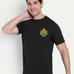 BENNY BROOKS Men Graphic Printed Cotton T-shirt image 2