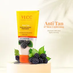 VLCC Set Of 6 Face Wash -2Pcs Turmeric & Berberis + 2Pcs Neem + 2Pcs Anti Tan image 5